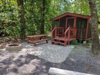 Okefenokee Pastimes Cabins And Campground Stanley Landing Exterior photo